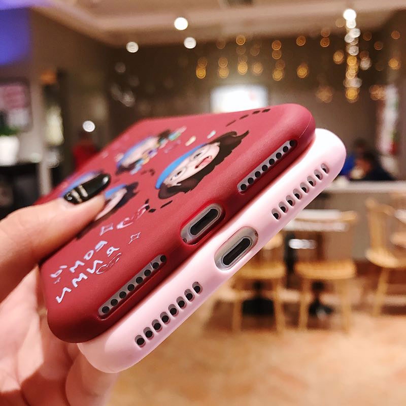 Ốp lưng hình mèo xinh xắn cho điện thoại iPhone 8 7 6s 6 x XR XS Max Plus | BigBuy360 - bigbuy360.vn