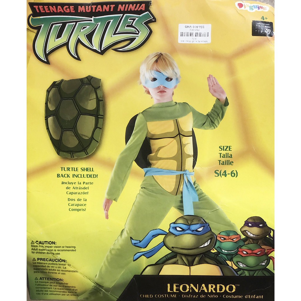 HM0562 - Trang Phục Hóa Trang Nhân Vật Leonardo Phim Hoạt Hình Ninja Rùa Cho Bé Trai