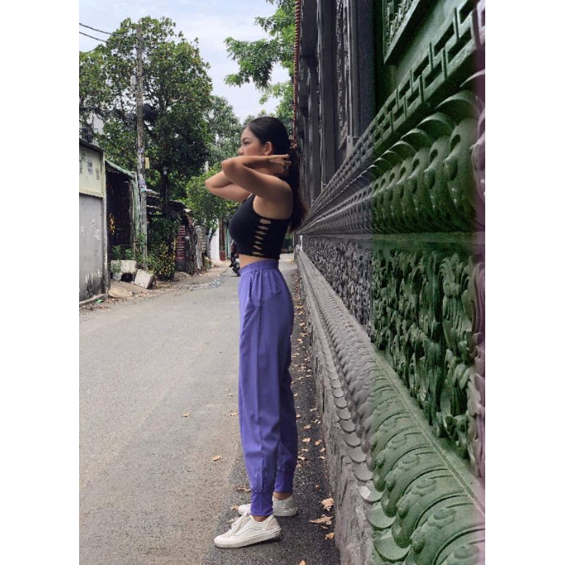 Quần Jogger Van 010 hàng nhập khẩu cao cấp vải dù siêu nhẹ, mát