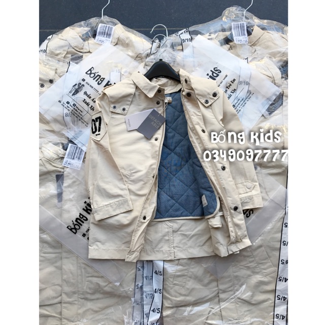 Áo Măng Tô Bé Trai Số 07