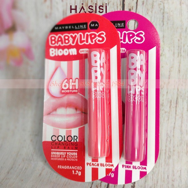 Son Gió MAYBELLINE (CTY) - Baby Lips Bloom Color Changing Lip Balm SPF16 1.7g