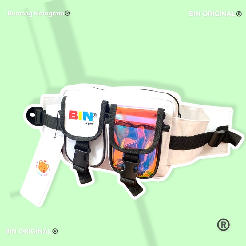 TÚI BAO TỬ ( Bum bag ) HOLOGRAM BIN ORIGINAL®️ | BigBuy360 - bigbuy360.vn