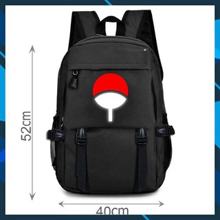 (SALE 50%) cặp Naruto gia tộc Uchiha phản quang, balo Naruto cao cấp - Chuẩn may 3 lớp 4 ngăn