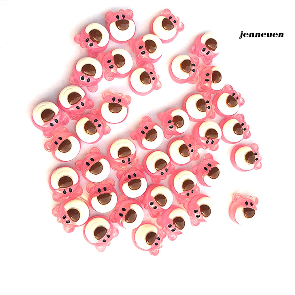 [Hàng mới về] Phụ kiện trang trí móng tay hình chú gấu nhỏ đáng yêu