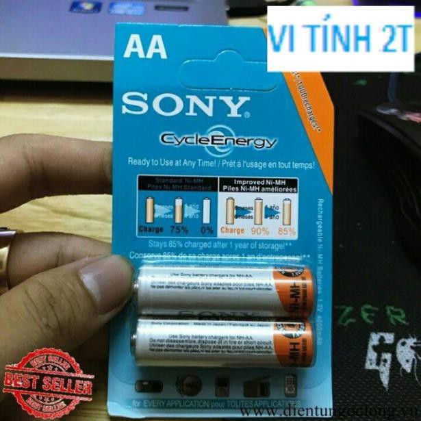 Pin sạc AA sony, pin sạc 2A dung lượng cao 4600 mAh