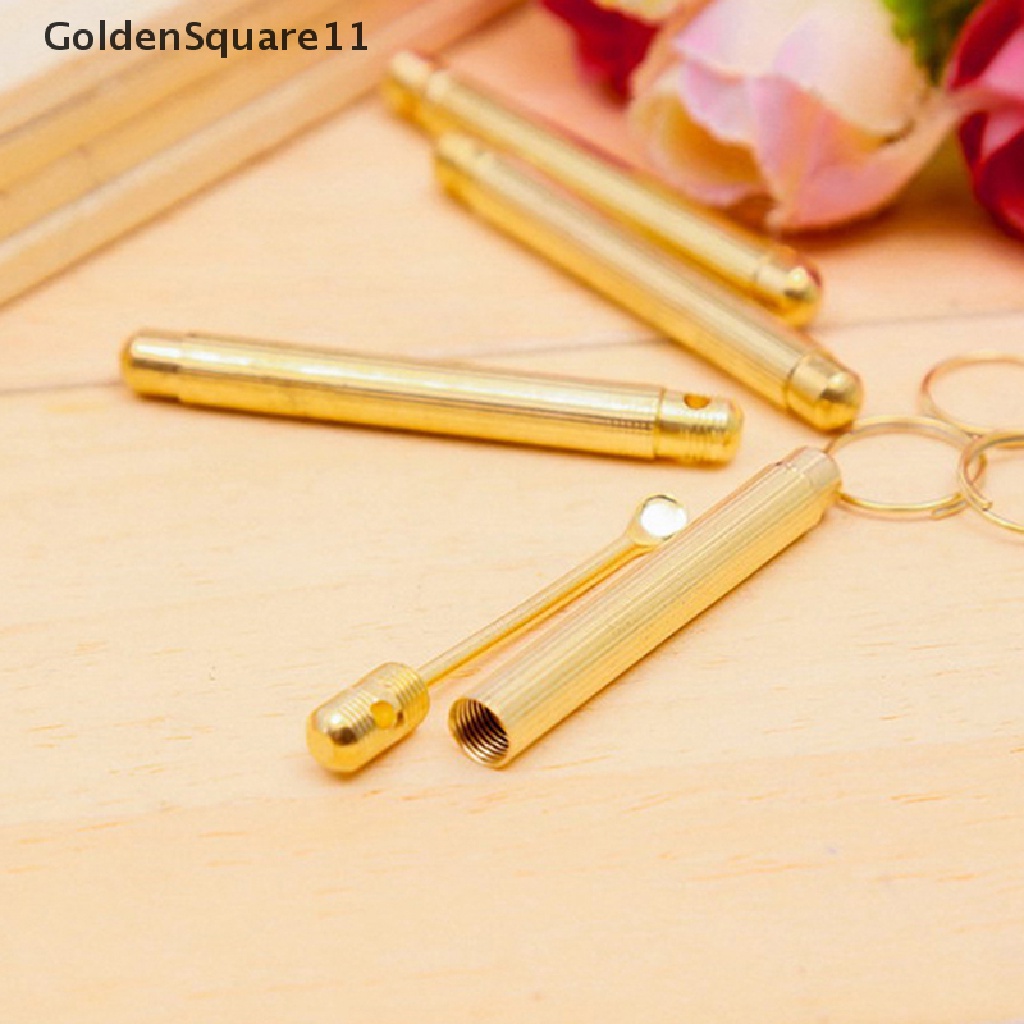 [Goldsquare11] Dụng Cụ Lấy Ráy Tai Dạng Gập Màu Vàng Kim