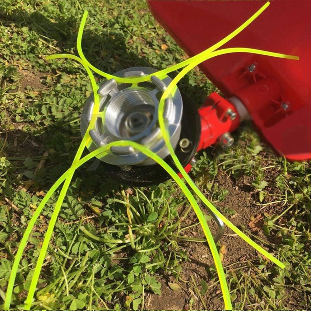 Đầu máy cắt cỏ 4 dây nhôm bền thông dụng cho sân vườn