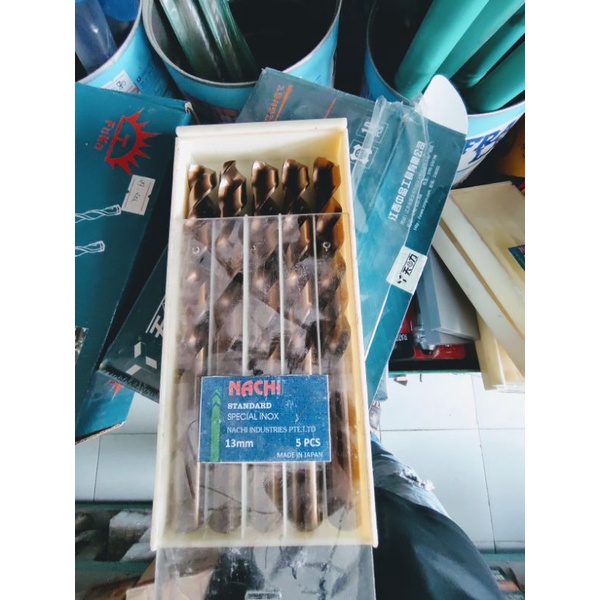 (SIÊU BỀN, SIÊU SẮC) mũi khoan inox nachi size 10.5mm-30mm
