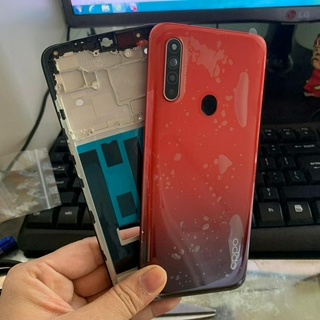 Bộ vỏ oppo a31 2020 zin có nút bấn kính cam.