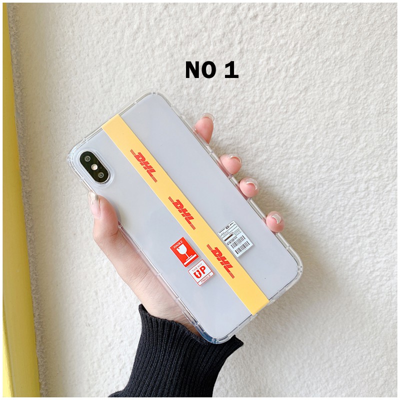 Ôp Điện Thoại Silicon Dẻo Họa Tiết dhl Độc Đáo Cho iphone 14 pro x xs max xr 11 12 pro max 13 mini 6s 7 8 plus se2 Ốp