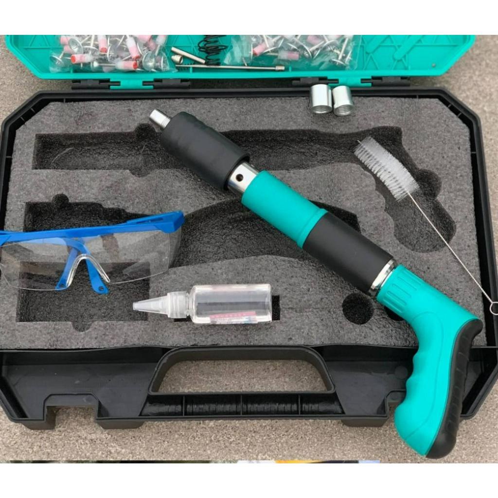 【Gửi 100 đinh】Súng bắn đinh bê tông Mini thế hệ mới, Súng bắn đinh, máy bắn đinh