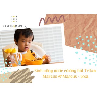 Bình Uống nước Marcus & Marcus Lola có ống hút