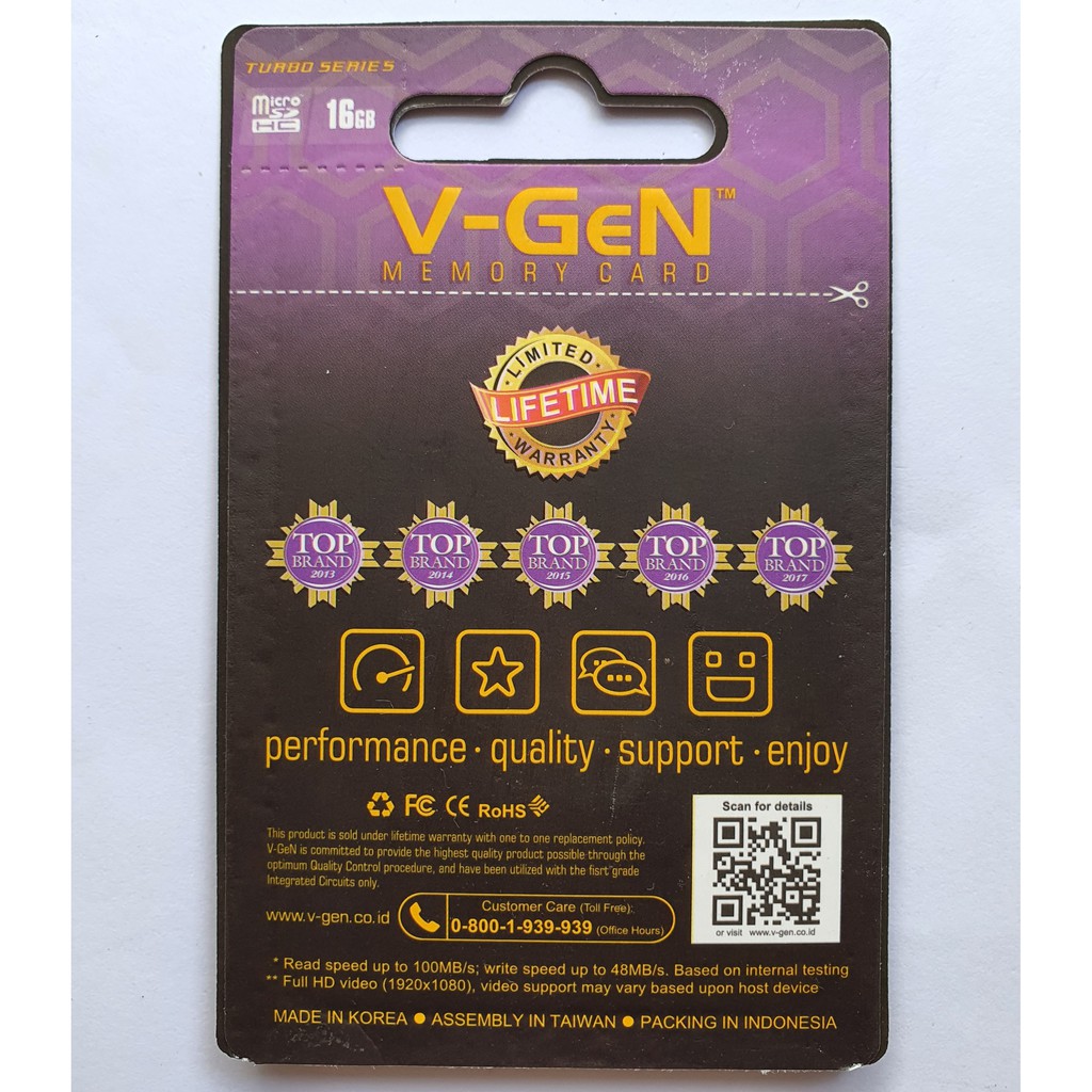 Thẻ Nhớ Vgen Microsd Class 10 64gb | BigBuy360 - bigbuy360.vn