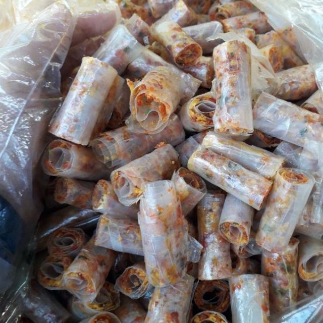 1KG BÁNH TRÁNG CUỘN THẬP CẨM LONG AN