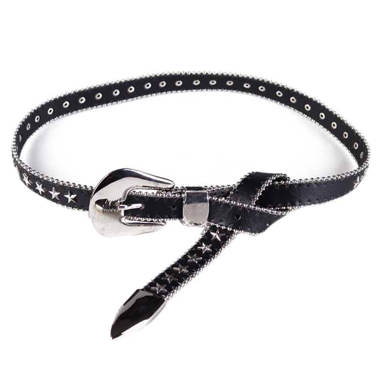 Thắt Lưng Dây Xích Phối Đinh Tán Phong Cách Gothic Punk