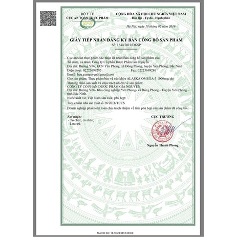 OMEGA 3 ALASKA WITH COENZYM Q10 - VIÊN DẦU CÁ 100 VIÊN
