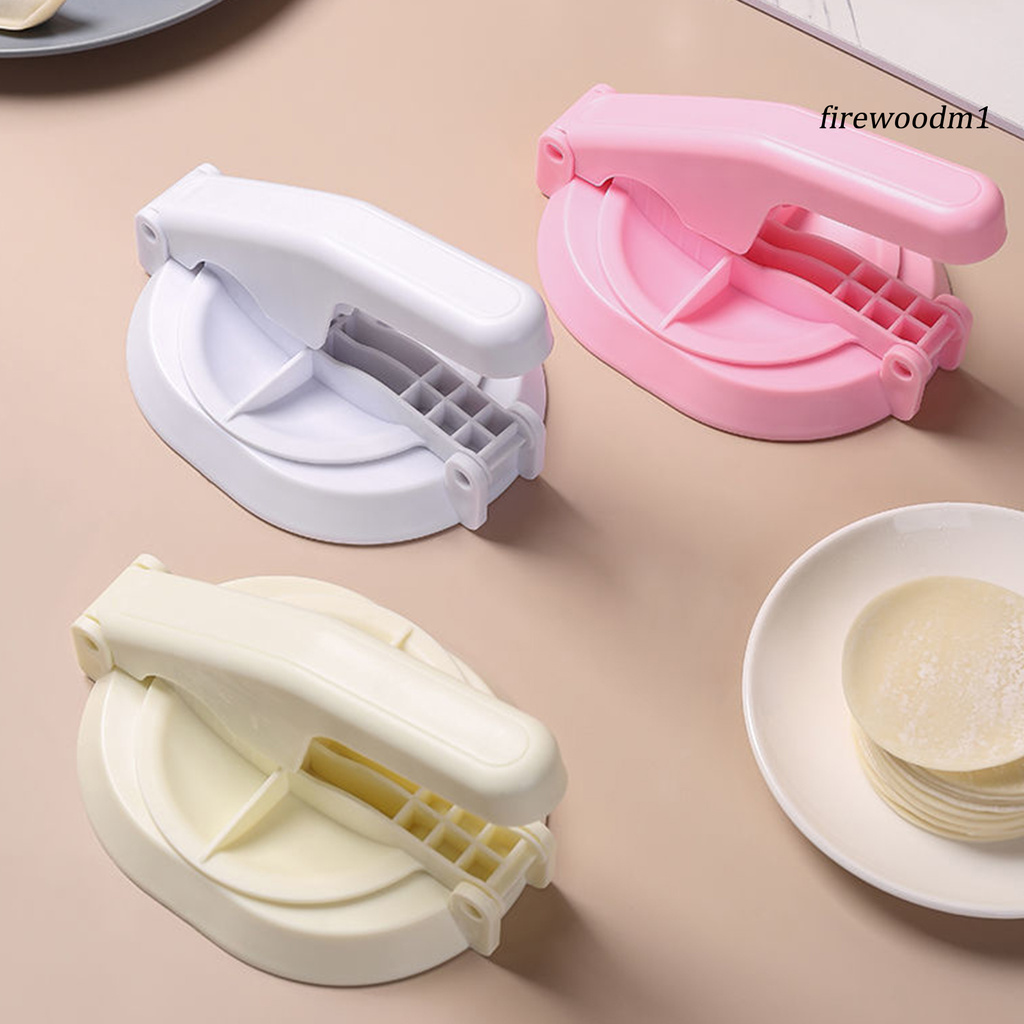 [FW]Dumpling Skin Maker Household High Efficiency PP Manual Dough Press Mold Pastry Accessories for Home