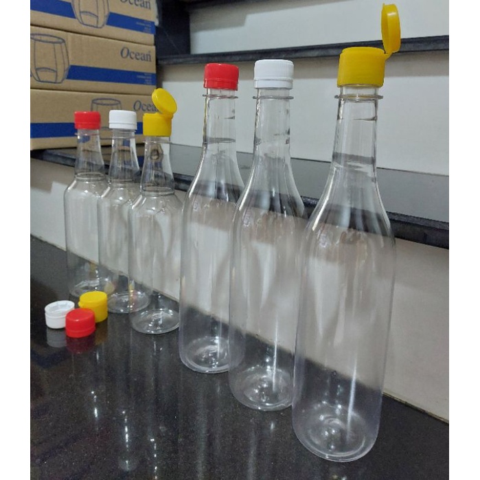 SET 10 CHAI - 20 CHAI NHỰA PET LOẠI TRÒN 500ML , 650ML