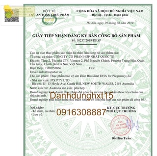 Dha bioisland cho mẹ bầu