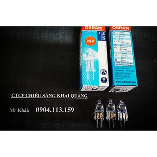 (SALE) Bóng đèn halogen Osram 64435 20W 24V đui G4