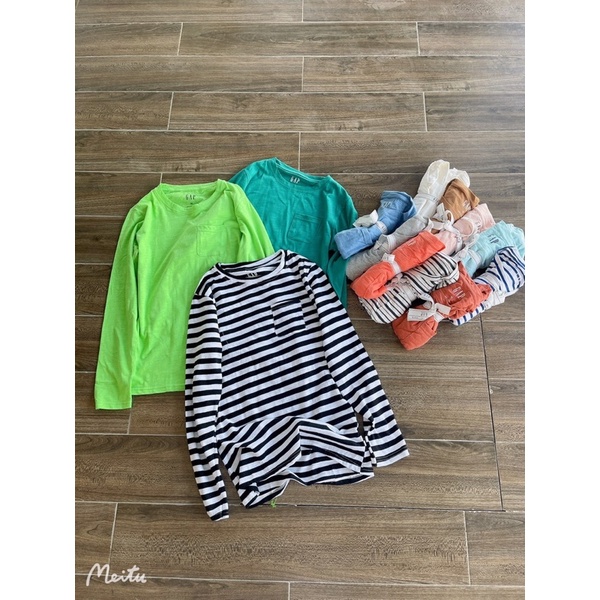 Áo thun dài tay xuất dư Gap