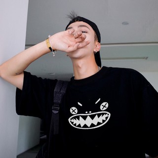 Áo thun unisex mặt quỷ kute