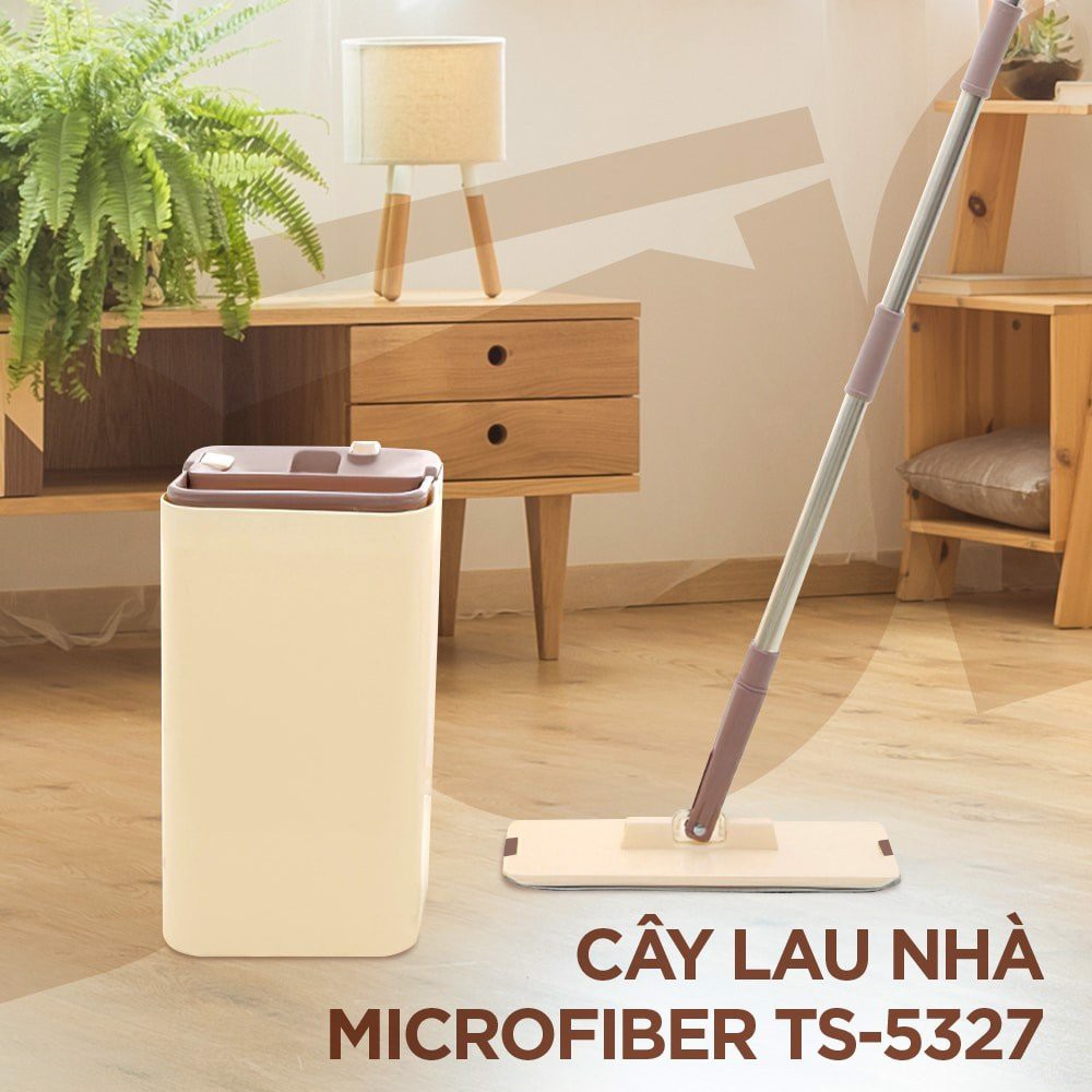 Cây lau nhà tiện ích Microfiber TS-5327