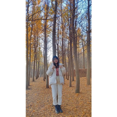 ÁO PHAO DÁNG RỘNG BASSIC