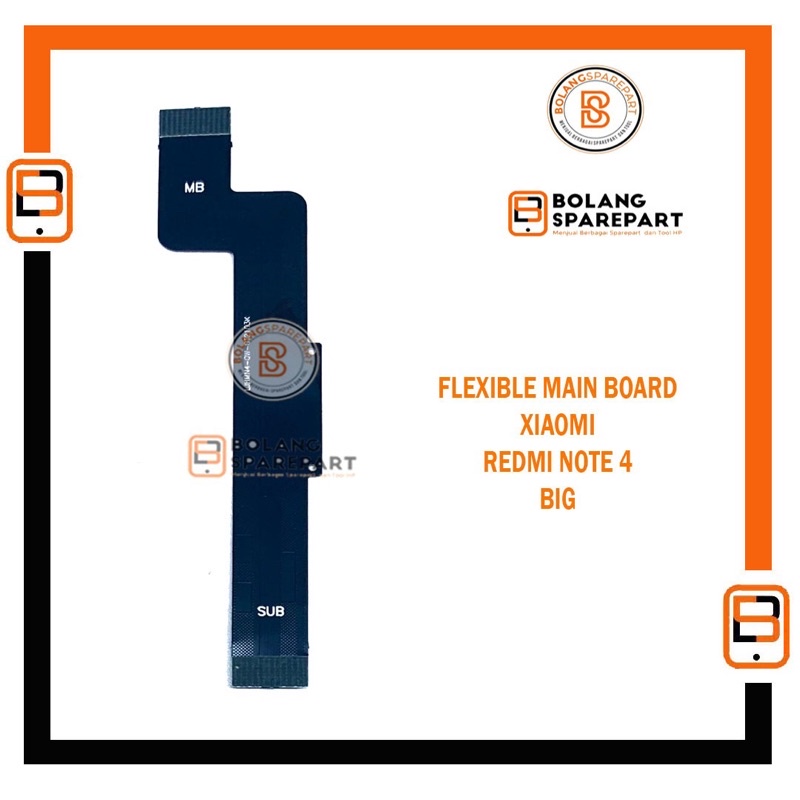 Ổ cắm FLEXIBEL BOARD MAIN BOARD XIAOMI REDMI NOTE 4