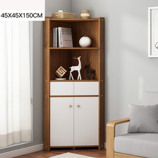 Kệ Tủ góc tam giác Kệ sách 6 ngăn đựng đồ đa năng mã DH-BGK2032