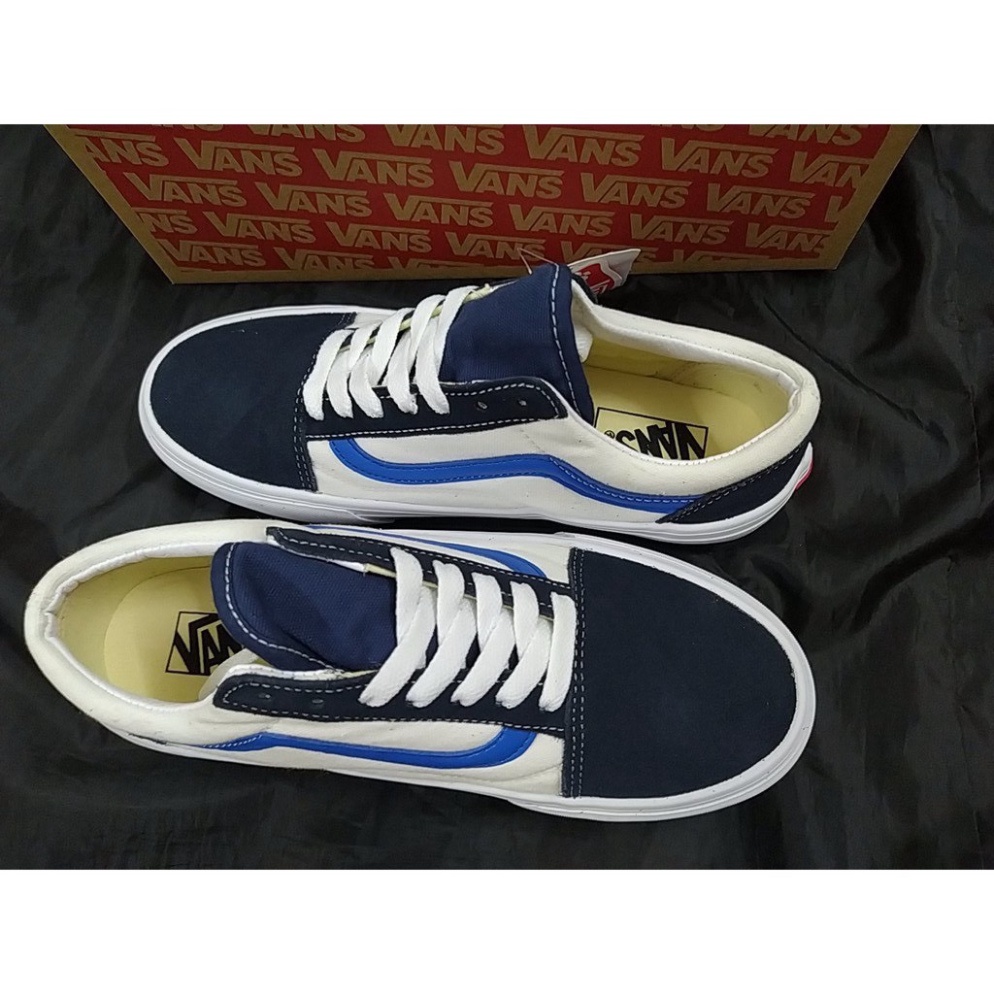 Giày v-style 36 xanh trắng phối màu cực đẹp giá rẻ đủ size 36-43 | BigBuy360 - bigbuy360.vn