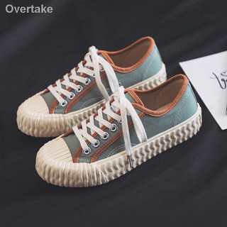 Giày thể thao vải canvas thời trang Hàn Quốc cho nữ