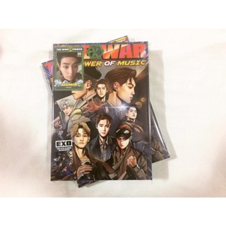 Exo Album Repackage The War đã khui seal, đầy đủ đồ như hình.