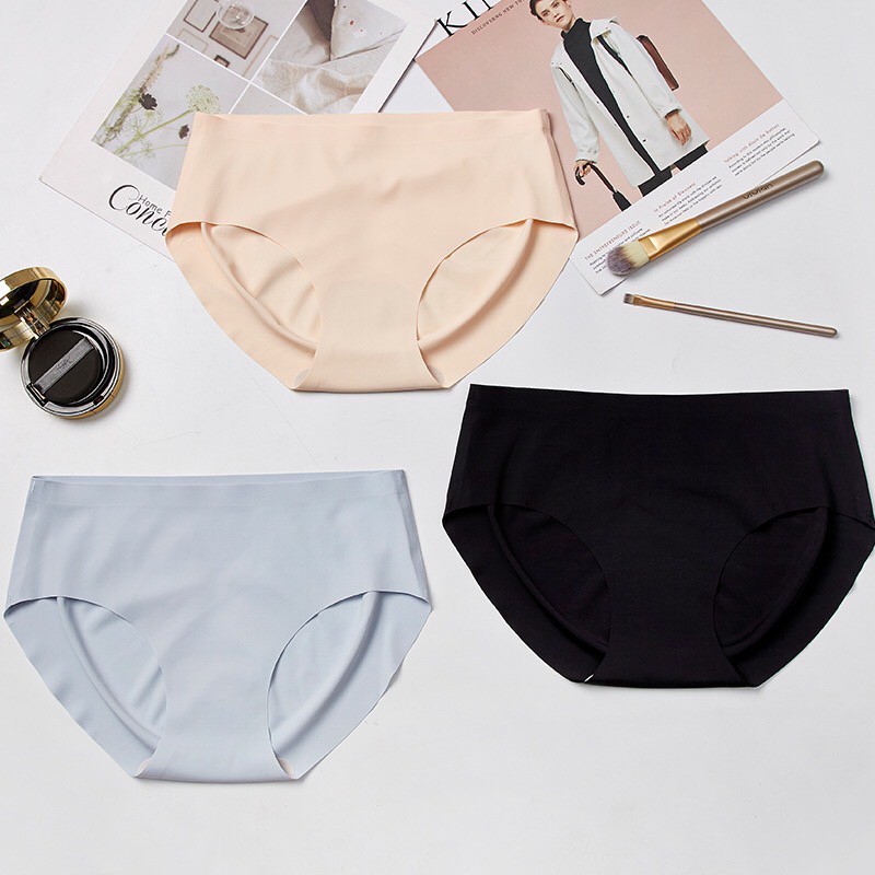 Quần Lót Lụa Sữa Tàng Hình Không Đường May Không Viền Gấp 3D Chống Lọt Khe P068 | BigBuy360 - bigbuy360.vn