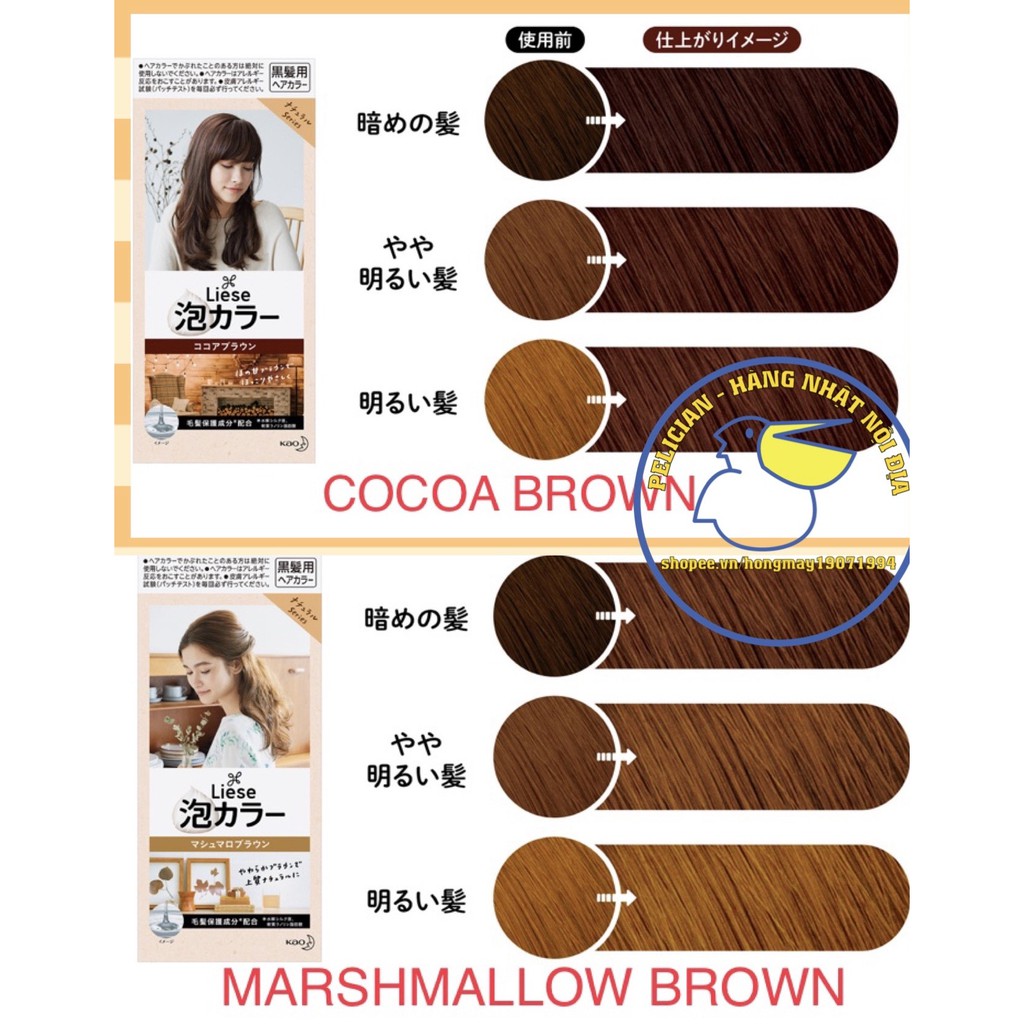 Thuốc nhuộm tóc tạo bọt Liese Prettia Nhật Bản | BigBuy360 - bigbuy360.vn