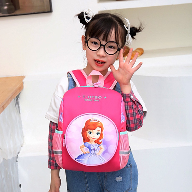 Ba Lô Đi Học Họa Tiết Hoạt Hình Xinh Xắn Dành Cho Bé 2-6 Tuổi