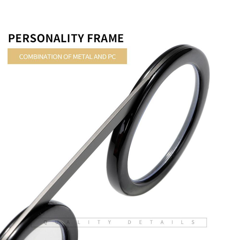 Kính Đọc Sách Phóng Đại WMES15H Gọng Tròn Kèm Túi Đựng Mắt Kính Thông Dụng Cho Nam Và Nữ