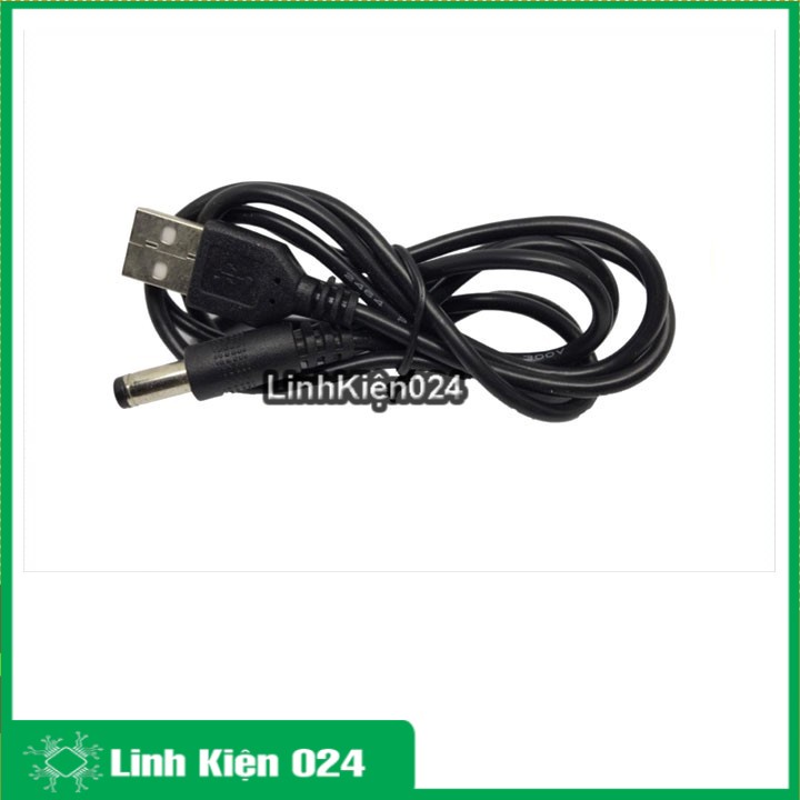 Dây Cáp USB To DC 5.5x2.1mm | BigBuy360 - bigbuy360.vn