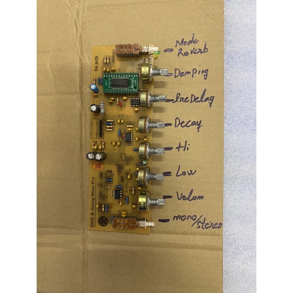 Mạch Echo & Reverb của GHS