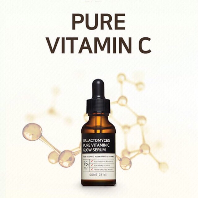 [Chính Hãng] Serum Vitamin C Dưỡng Trắng Da  Some By Mi Galactomyces Pure Vitamin C Glow Serum