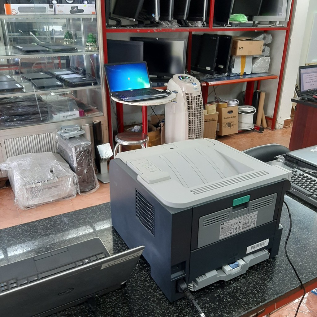 Máy in HP P2055d : in laser, in đảo mặt tự động, sử dụng cho văn phòng vừa và nhỏ, nhà dân.