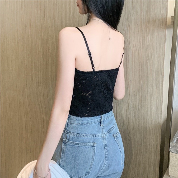 Áo Bra Ren Mềm Dáng Dài Sang Chảnh Cao Cấp Có Đệm Ngực BR1873