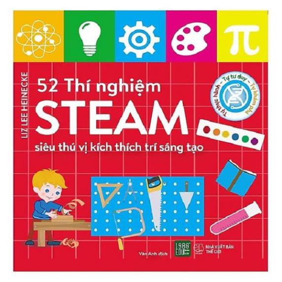 Sách - Combo bộ 3 cuốn 52 thí nghiệm kích thích trí sáng tạo