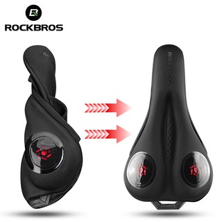 Rockbros MTB Xe Đạp Silicon Lỏng Gel Yên Xe| Làm dày mềm mại thoải mái| Vỏ đệm ghế xe đạp