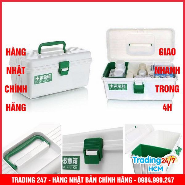 [Giao hàng HCM - 4h ] Hộp đựng thuốc và dụng cụ y tế cao cấp NỘI ĐỊA NHẬT BẢN