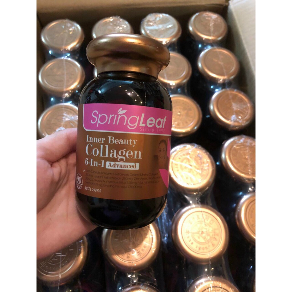 Viên uống bổ sung COLLAGEN: SpringLeaf Inner Beauty Collagen 180v - Date 20/03/2024 | BigBuy360 - bigbuy360.vn