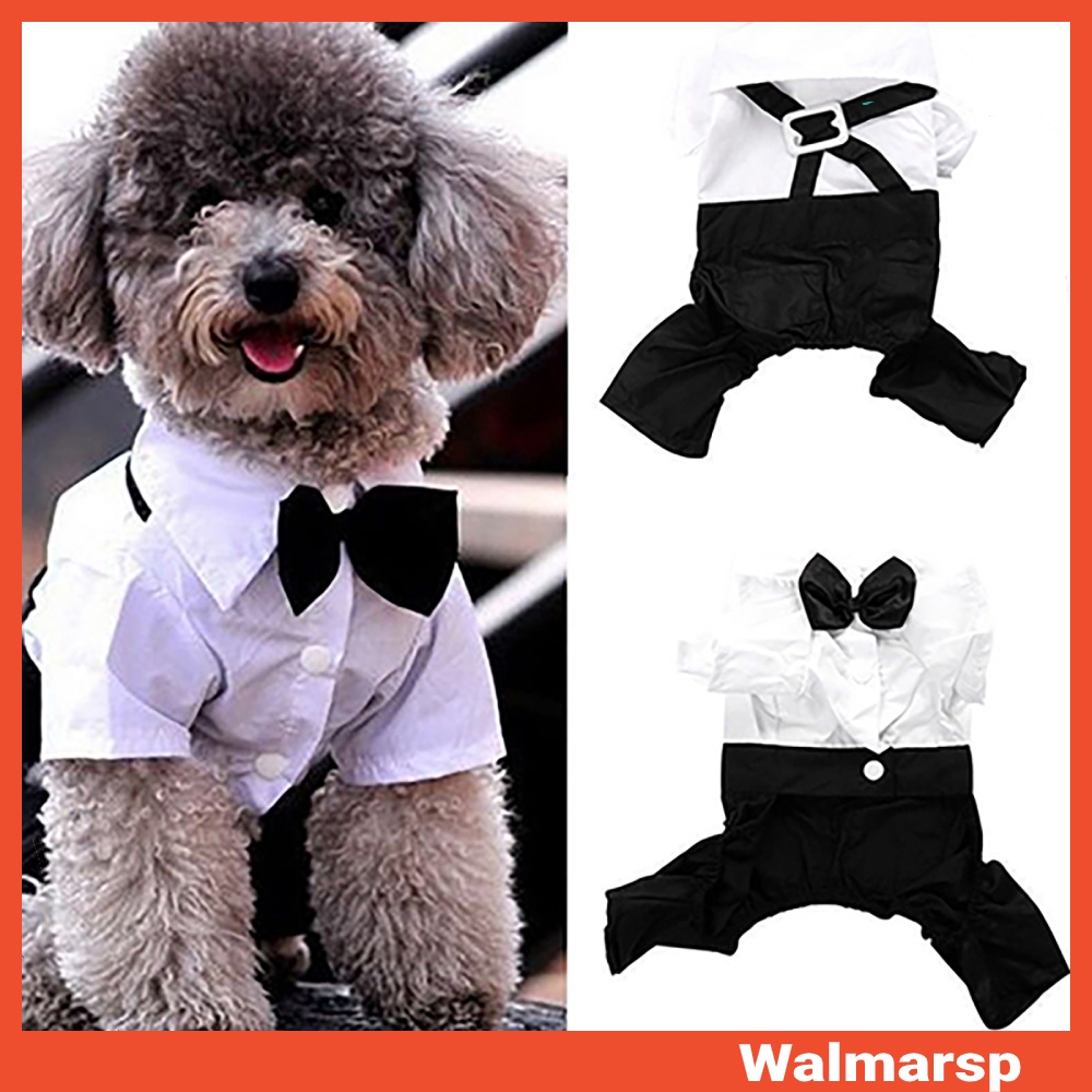 Bộ ÁO LiềN QuầN Tuxedo Hoàng Tử Cho Thú Cưng N074 - Size S-XXL