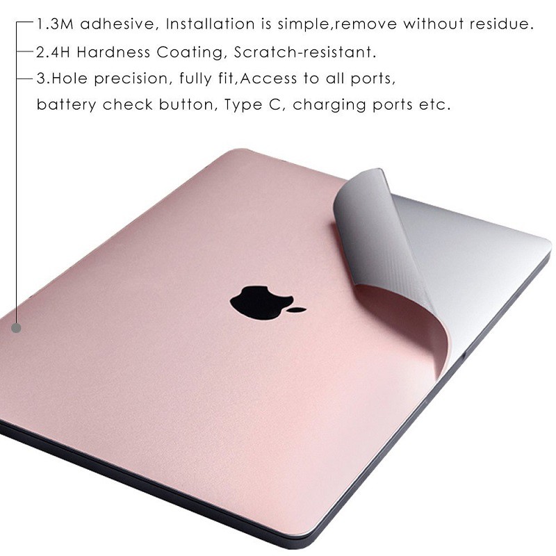 Bộ Dán Macbook Air 13 inch Chính Hãng JRC 5 In 1 [[ Đù Dòng Từ 2012 Đến 2020 ]]