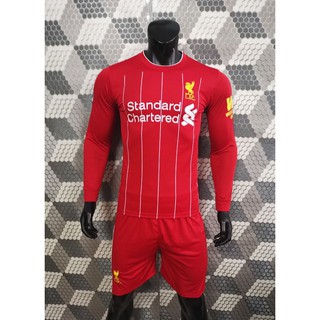 Đồ đá banh Liverpool sân nhà tay dài