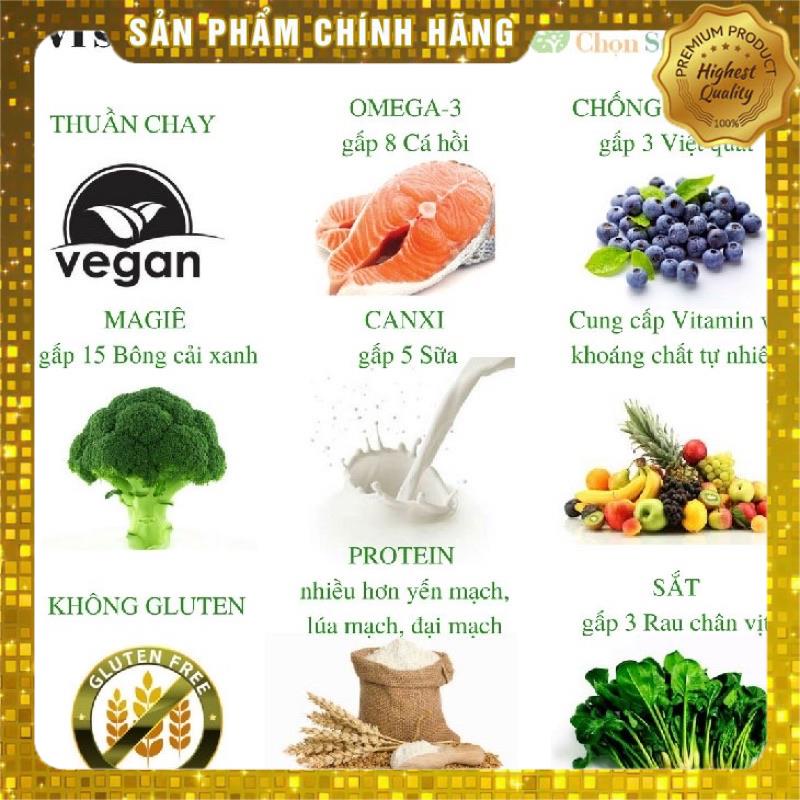 Hạt chia của Úc thương hiệu Black bag chia khối lượng 500g. Hạn sử dụng tháng 12 năm 2023.